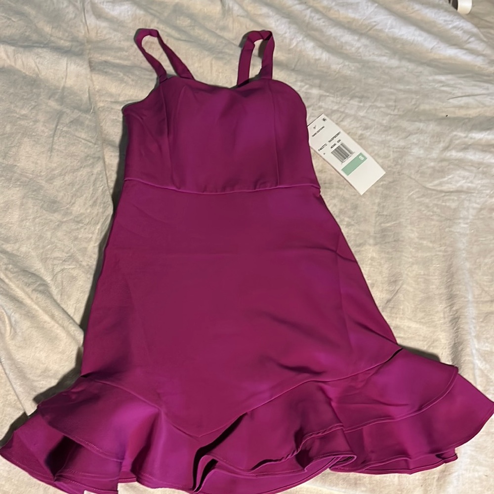 Girls 8 raspberry dress